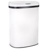 imageKitchen Trash Can with Lid 13 Gallon Automatic Garbage Can for Bathroom Bedroom Home Office 50 Liter Touch Free HighCapacity Brushed Stainless Steel Waste BinStainless Steel
