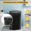 imageKitchen Trash Can with Lid 13 Gallon Automatic Garbage Can for Bathroom Bedroom Home Office 50 Liter Touch Free HighCapacity Brushed Stainless Steel Waste BinDark Black