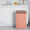 imageKitchen Trash Can with Lid 13 Gallon Automatic Garbage Can for Bathroom Bedroom Home Office 50 Liter Touch Free HighCapacity Brushed Stainless Steel Waste BinPink
