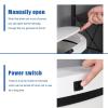 imageKitchen Trash Can with Lid 13 Gallon Automatic Garbage Can for Bathroom Bedroom Home Office 50 Liter Touch Free HighCapacity Brushed Stainless Steel Waste BinStainless Steel