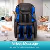 imageMassage ChairFull Body Zero Gravity SL Track Massage Chair Recliner Chair with Smart Large Screen Bluetooth Speaker Builtin Heat Therapy Foot Roller Air Massage System for Home Office GreyGrey