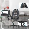 imageOffice Chair PC Gaming Chair Cheap Desk Chair Ergonomic PU Leather Executive Computer Chair Lumbar Support for Women Men BlackCamo