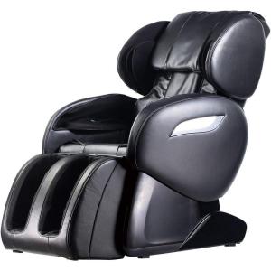 imageZero Gravity Full Body Electric Shiatsu Massage Chair Recliner with Foot Roller Airbag Massage System Stretch VibratingBlack