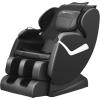 imageBestMassage Massage Chair Zero Gravity Full Body Electric Shiatsu Massage Chair Recliner with Foot Rollers Builtin Heat Therapy Air Massage System Stretch Vibrating for Home OfficeBlackBlack