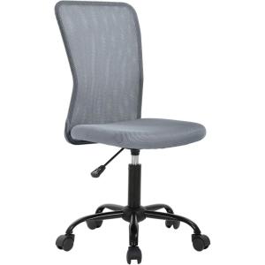 imageBestOffice Ergonomic Office Chair Desk Chair Mesh Computer Chair Armless Back Support Modern Executive Rolling Swivel Chair with Lumbar SupportBlackGrey