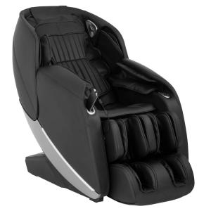 imageElectric Shiatsu Zero Gravity Full Body Massage Chair Recliner with Builtin Heat Therapy Foot Roller Airbag Massage System SLTrack Stretch Vibrating Wireless Bluetooth SpeakerBlack