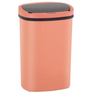 imageKitchen Trash Can with Lid 13 Gallon Automatic Garbage Can for Bathroom Bedroom Home Office 50 Liter Touch Free HighCapacity Brushed Stainless Steel Waste BinPink