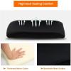 imageBestOffice  Ergonomic Office Chair  MidBack Swivel Desk Chair  Breathable Backrest ampamp Lumbar Support  Adjustable Height  Sponge Seat  Rolling Wheels  Black  for Adults ampamp WomenOrange