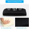 imageBestOffice  Ergonomic Office Chair  MidBack Swivel Desk Chair  Breathable Backrest ampamp Lumbar Support  Adjustable Height  Sponge Seat  Rolling Wheels  Black  for Adults ampamp WomenWhite