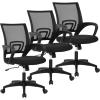 imageBestOffice  Ergonomic Office Chair  MidBack Swivel Desk Chair  Breathable Backrest ampamp Lumbar Support  Adjustable Height  Sponge Seat  Rolling Wheels  Black  for Adults ampamp WomenBlack