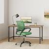 imageBestOffice  Ergonomic Office Chair  MidBack Swivel Desk Chair  Breathable Backrest ampamp Lumbar Support  Adjustable Height  Sponge Seat  Rolling Wheels  Black  for Adults ampamp WomenGreen