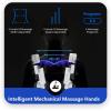 imageSL Track Full Body Massage Chair Recliner with Zero Gravity Airbag Massage Chair Bluetooth Speaker Foot Roller USB ChargerBlackBrownBlack
