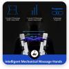 imageSL Track Full Body Massage Chair Recliner with Zero Gravity Airbag Massage Chair Bluetooth Speaker Foot Roller USB ChargerBlackBrownBrown
